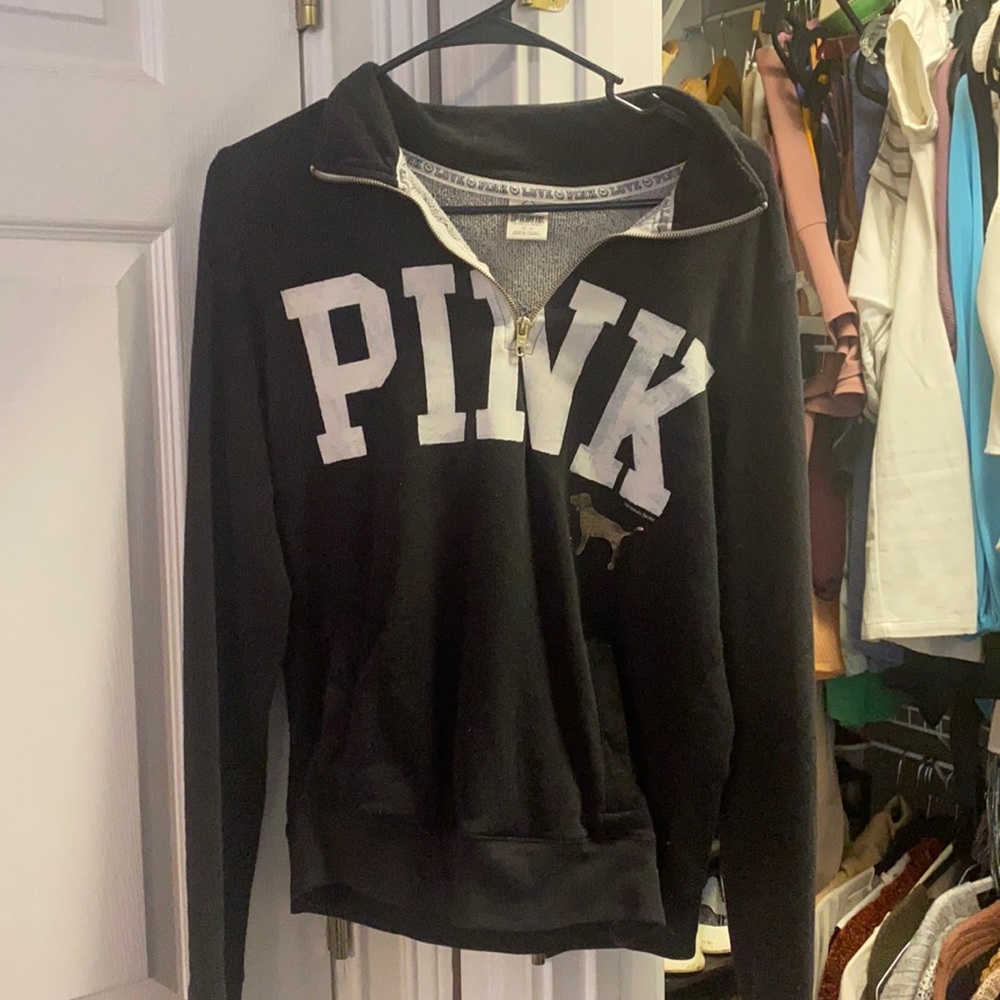 VS Pink Quarter Zip